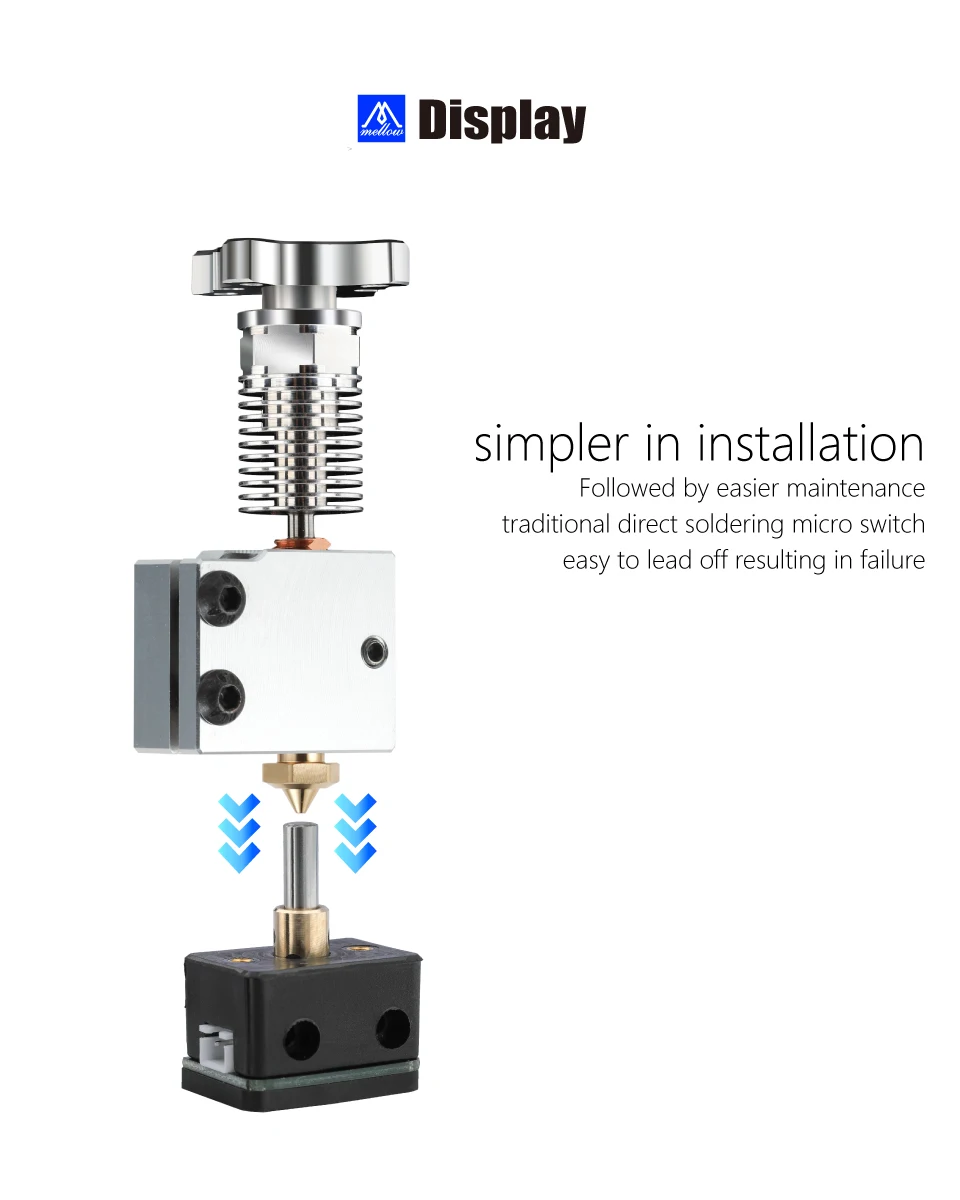 Mellow Hartk Sexbolt Z Limit Endstop Pcb Hardware Injection Kit Mod For Diy Voron 2.4 Trident 3D Printer