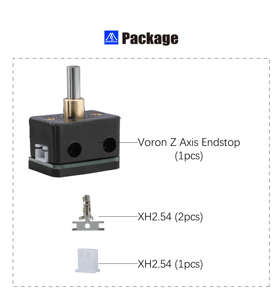 Mellow Hartk Sexbolt Z Limit Endstop Pcb Hardware Injection Kit Mod For Diy Voron 2.4 Trident 3D Printer