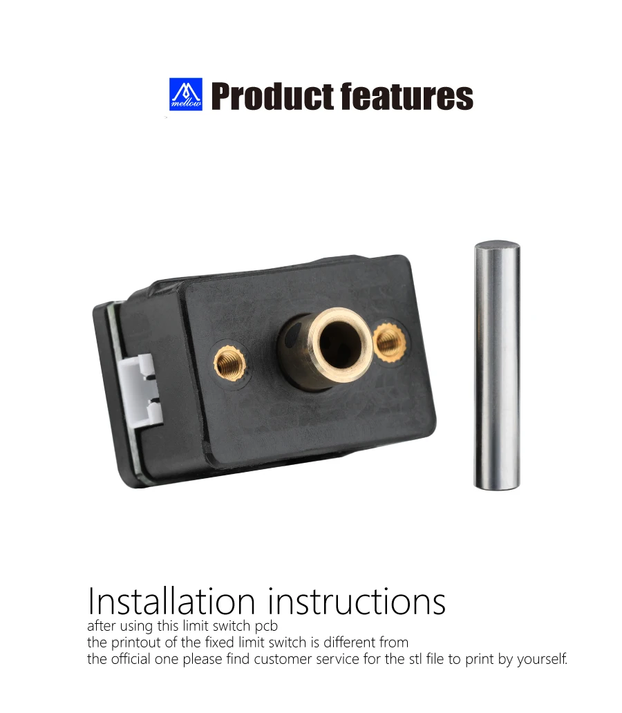 Mellow Hartk Sexbolt Z Limit Endstop Pcb Hardware Injection Kit Mod For Diy Voron 2.4 Trident 3D Printer