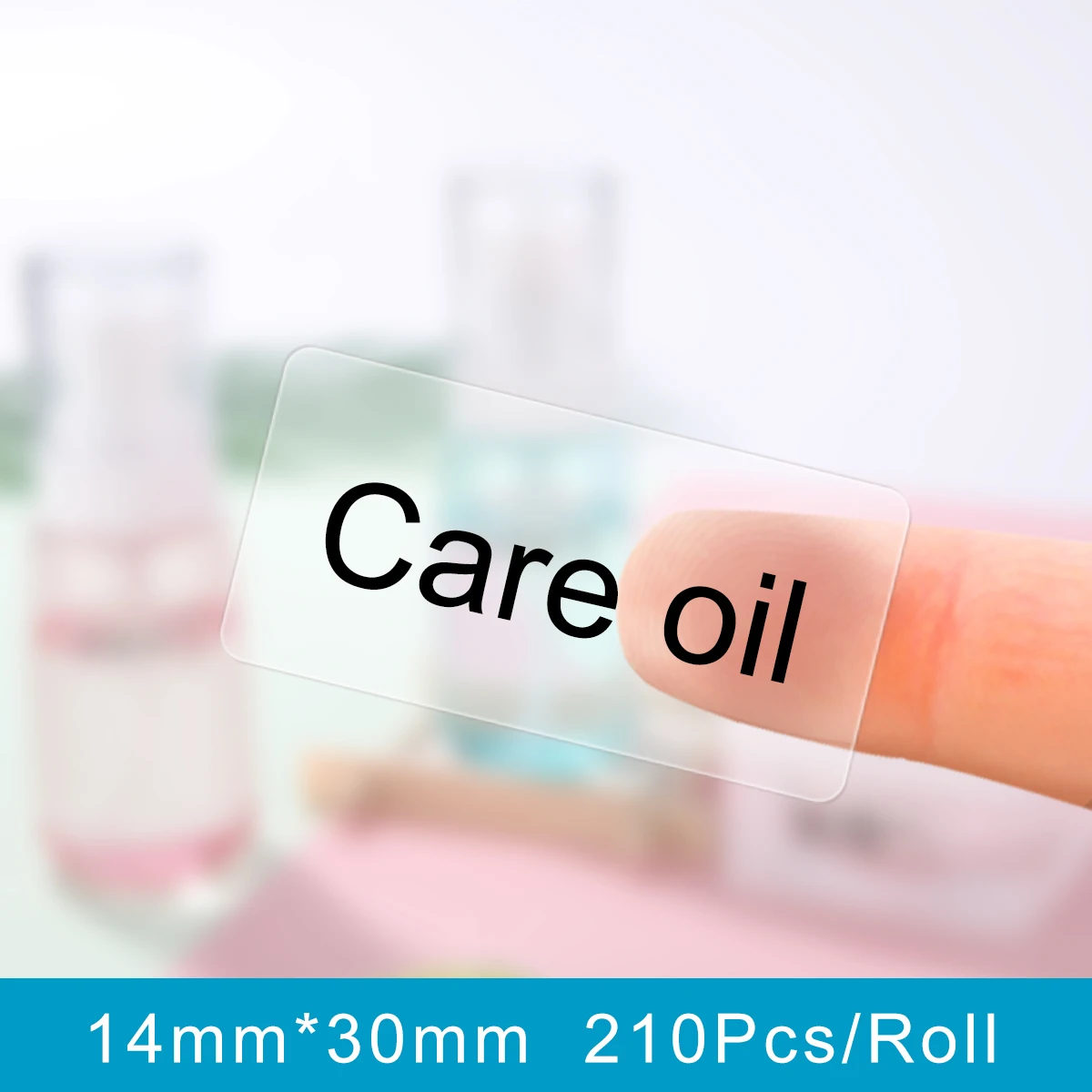 Niimbot D11 D110 D101 H1S Transparent Label Sticker Name Tag Thermal Labels Adhesive Paper Sticky Notes Office School Supplies