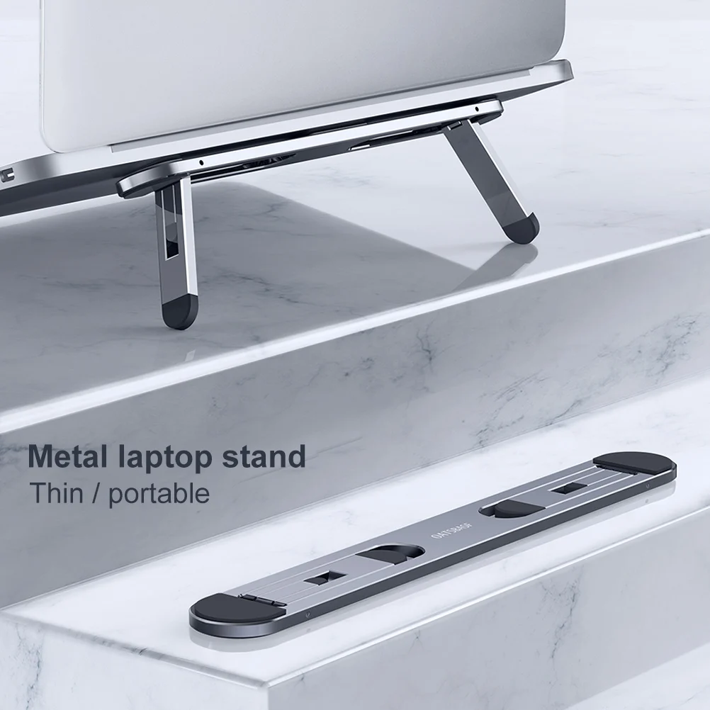 Oatsbasf Laptop Stand For MacBook Air Pro Support Tablet Portable Notebook Stand Mini Riser Foldable Laptop Holder Cooling Mount