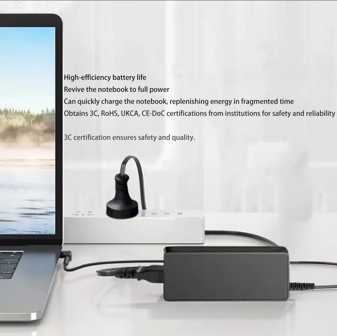20V 3.25A 65W USB Type-C AC Laptop Power Adapter Charger For Lenovo Thinkpad X1 Carbon Yoga X270 X280 T580 P51 P52s E480 E470 S2