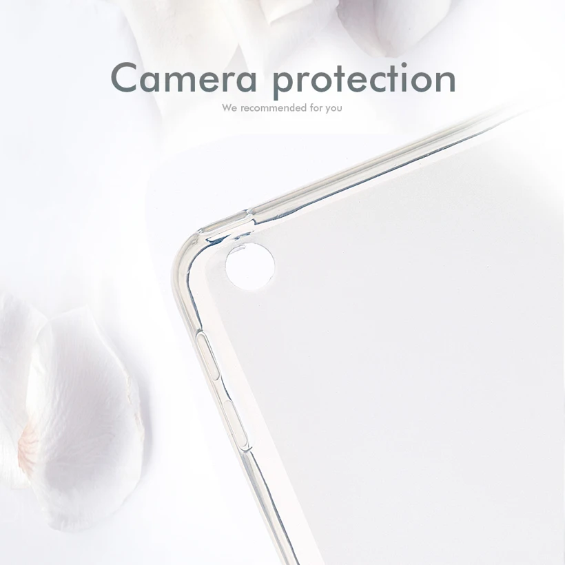 Clear Soft Silicone TPU Case For Apple iPad Mini 6 5 Mini4 Cover Shell For iPad mini3 mini2 7.9inch 2015 2019 Tablet PC Bags