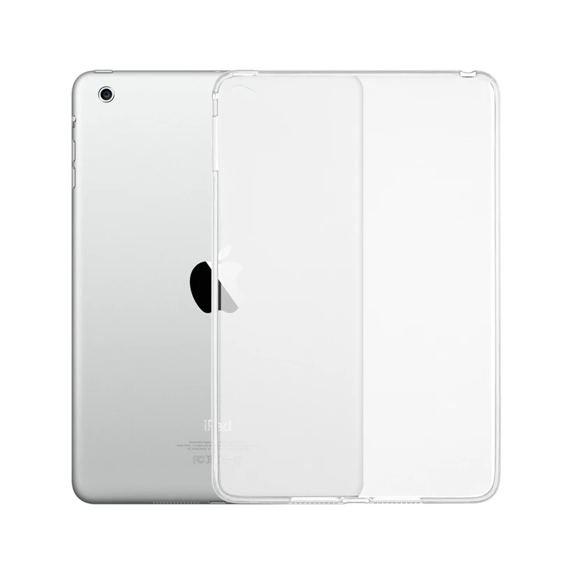 Clear Soft Silicone TPU Case For Apple iPad Mini 6 5 Mini4 Cover Shell For iPad mini3 mini2 7.9inch 2015 2019 Tablet PC Bags