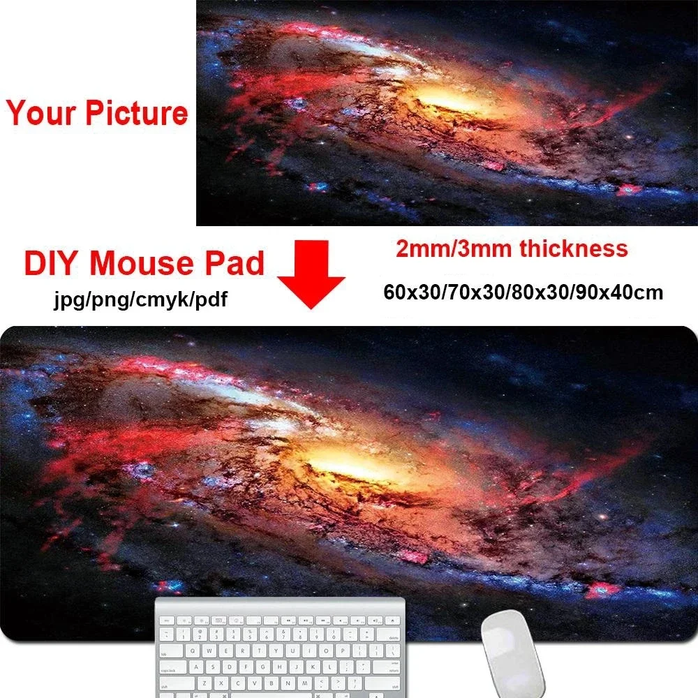 Funny Anime Jojo Bizarre Adventure Mouse Pad Cabinet Keyboard Accessories Joseph Joestar Laptop Gaming Large Lock Edge Mousepad