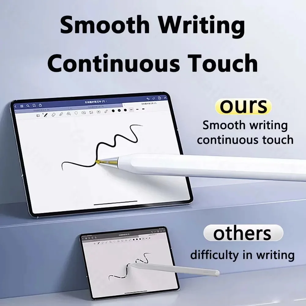 Thin Soft Nib Replacements: 4pcs/6pcs Pencil Refills for Apple Pencil 1/2/3rd (USB-C)/Pro
