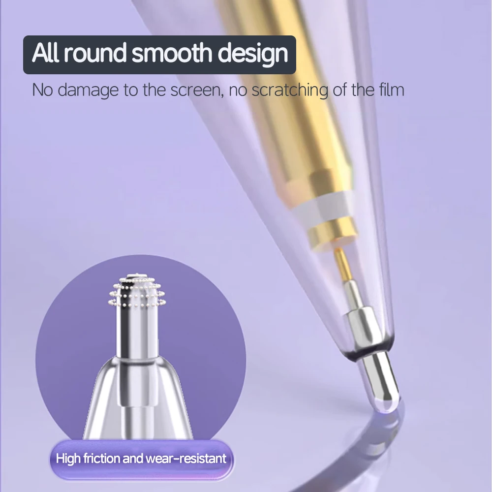 Thin Soft Nib Replacements: 4pcs/6pcs Pencil Refills for Apple Pencil 1/2/3rd (USB-C)/Pro