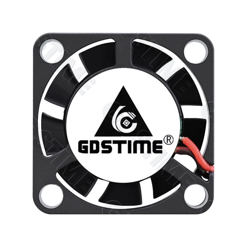 GDSTIME 2510 Fan 24V 12V 5V Cooler 25*10MM Dual Ball Bearing Fan 25MM Micro Fan 2.5CM Mini Fan for Audio&3D Printers Accessories