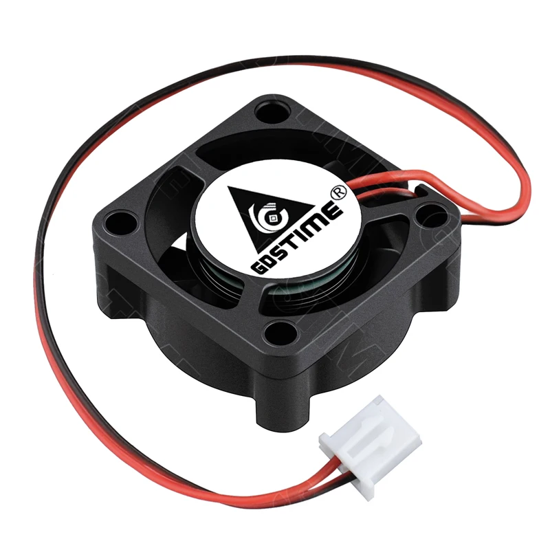 GDSTIME 2510 Fan 24V 12V 5V Cooler 25*10MM Dual Ball Bearing Fan 25MM Micro Fan 2.5CM Mini Fan for Audio&3D Printers Accessories