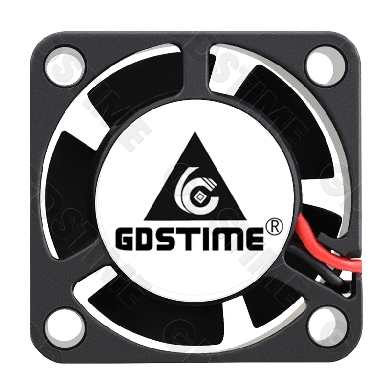 GDSTIME 2510 Fan 24V 12V 5V Cooler 25*10MM Dual Ball Bearing Fan 25MM Micro Fan 2.5CM Mini Fan for Audio&3D Printers Accessories