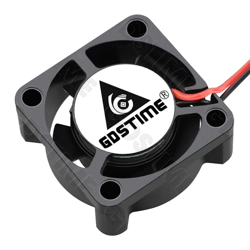 GDSTIME 2510 Fan 24V 12V 5V Cooler 25*10MM Dual Ball Bearing Fan 25MM Micro Fan 2.5CM Mini Fan for Audio&3D Printers Accessories