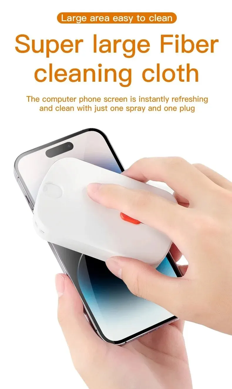 5-in-1 Cleaning Kit Computer Keyboard Cleaner Brush Phone Screen Cleaning Set Keycap Puller Cleaning Tools Card Reader