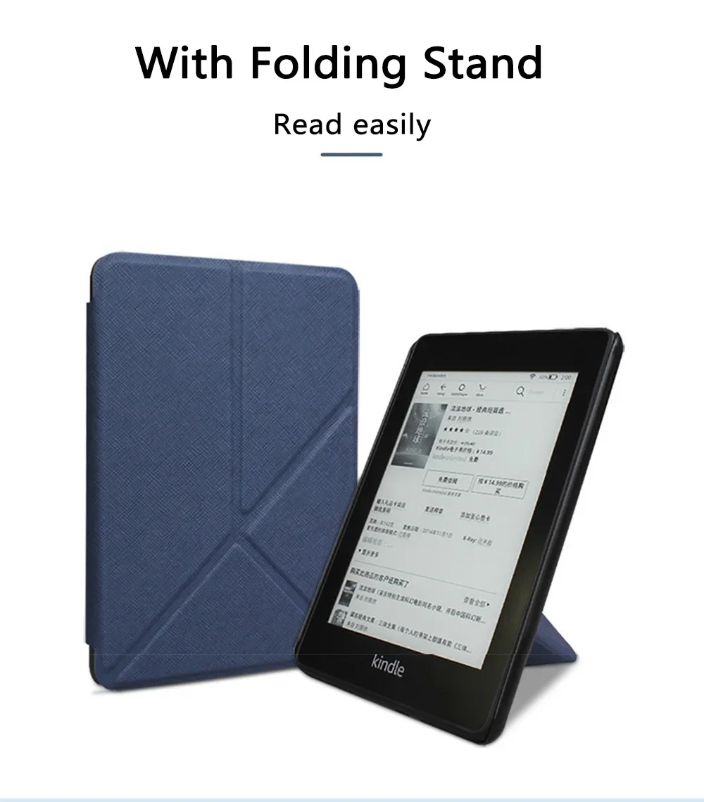 Case for Kindle 12th 11th 10th 9th 8th Generation 6 6.8 7 Inch Foldable Stand Cover for Kindle Paperwhite 6 5 4 3 2 1 Pouch