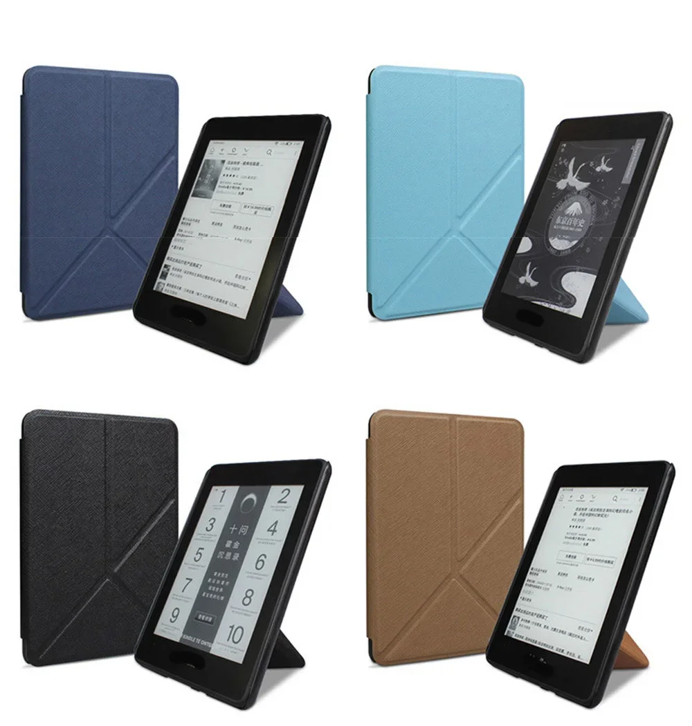 Case for Kindle 12th 11th 10th 9th 8th Generation 6 6.8 7 Inch Foldable Stand Cover for Kindle Paperwhite 6 5 4 3 2 1 Pouch