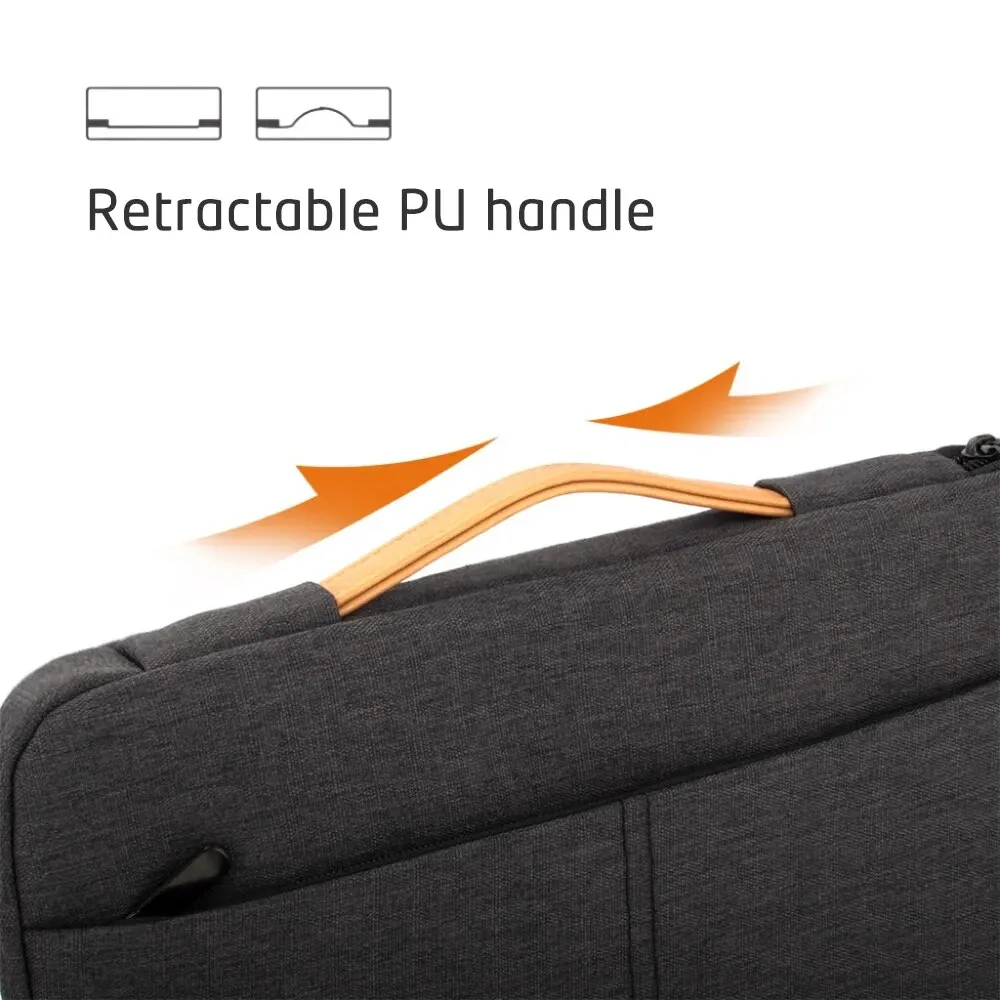 Protective Laptop Sleeve Case for 13.3-14.2 15-15.6 Inch New MacBook Pro M3 Max M2 M1 Slim Carrying Laptop Bag Men Women