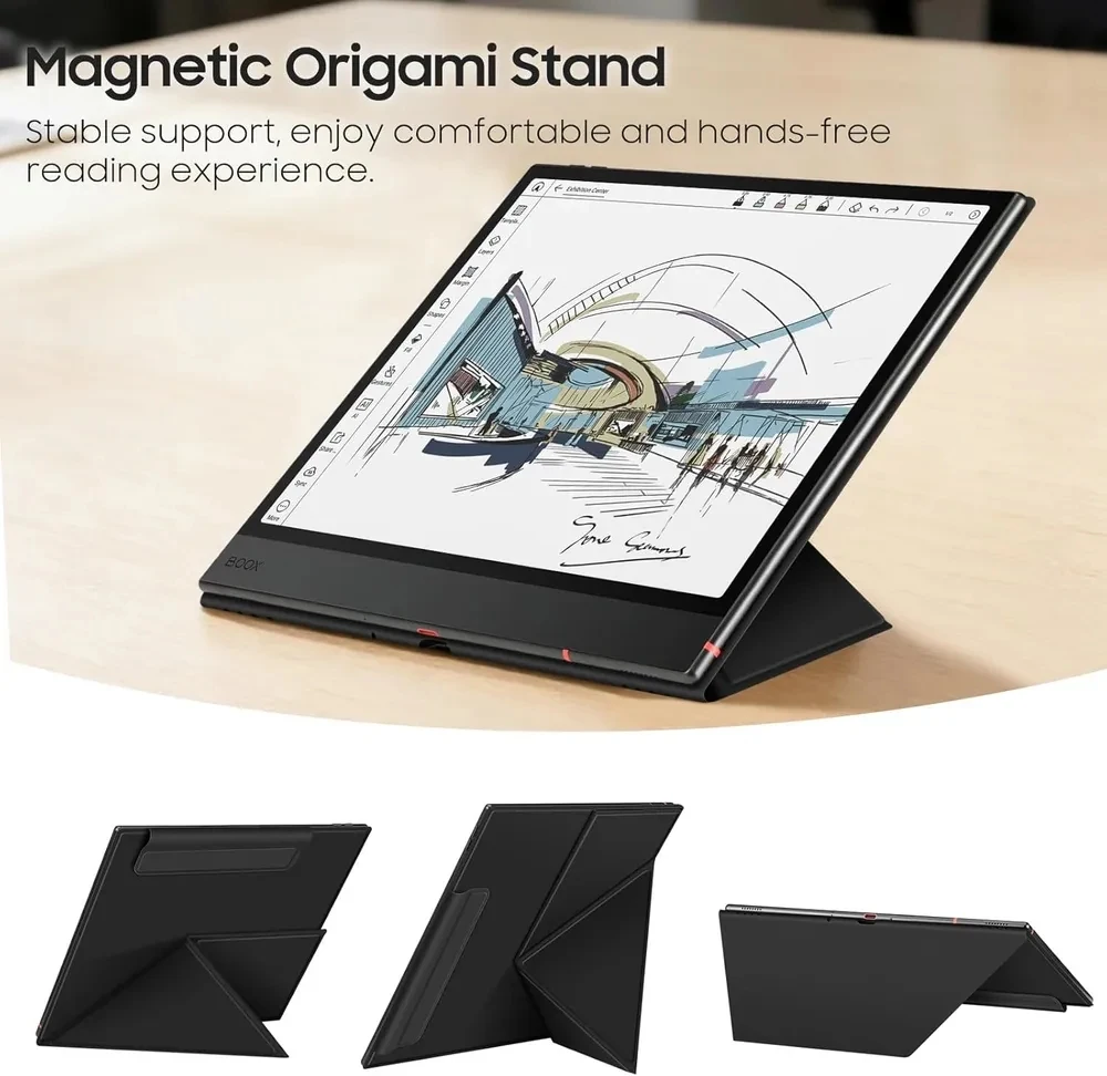 For Boox Note Air 5 2025/Air4 (2024)/Air3 B/W (2023) Case 10.3 inch, Multi-Viewing Angles | Slim Light Shell Cover