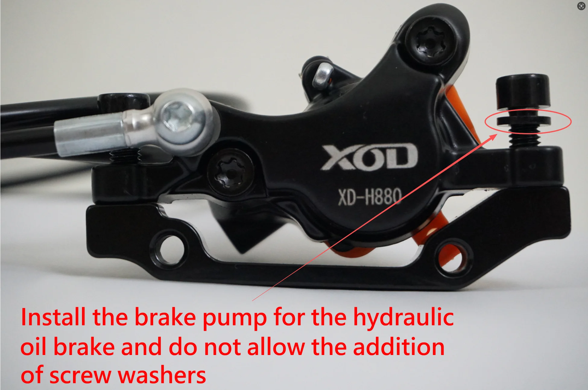 XOD XD-H800 / XD-H880 Hydraulic Disc Brakes for Electric Scooters & E-Bikes , – Compatible KuKirin G2 G2MAX G3PRO G4 G5