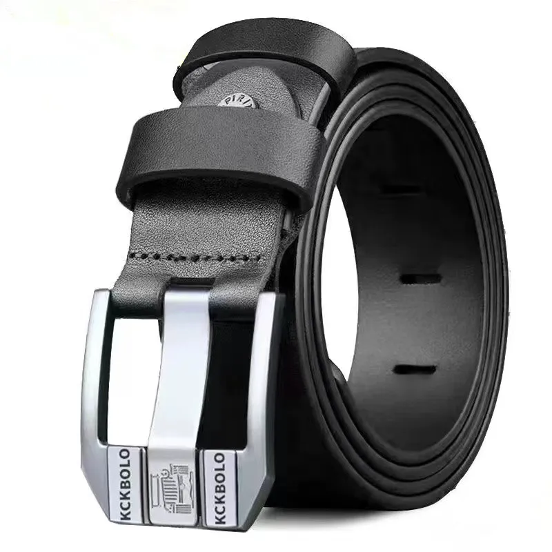 Fashionable High-Quality Men's Belt Genuine Leather Business Women Belt and Gentlemen Premium Quality Belt for Men