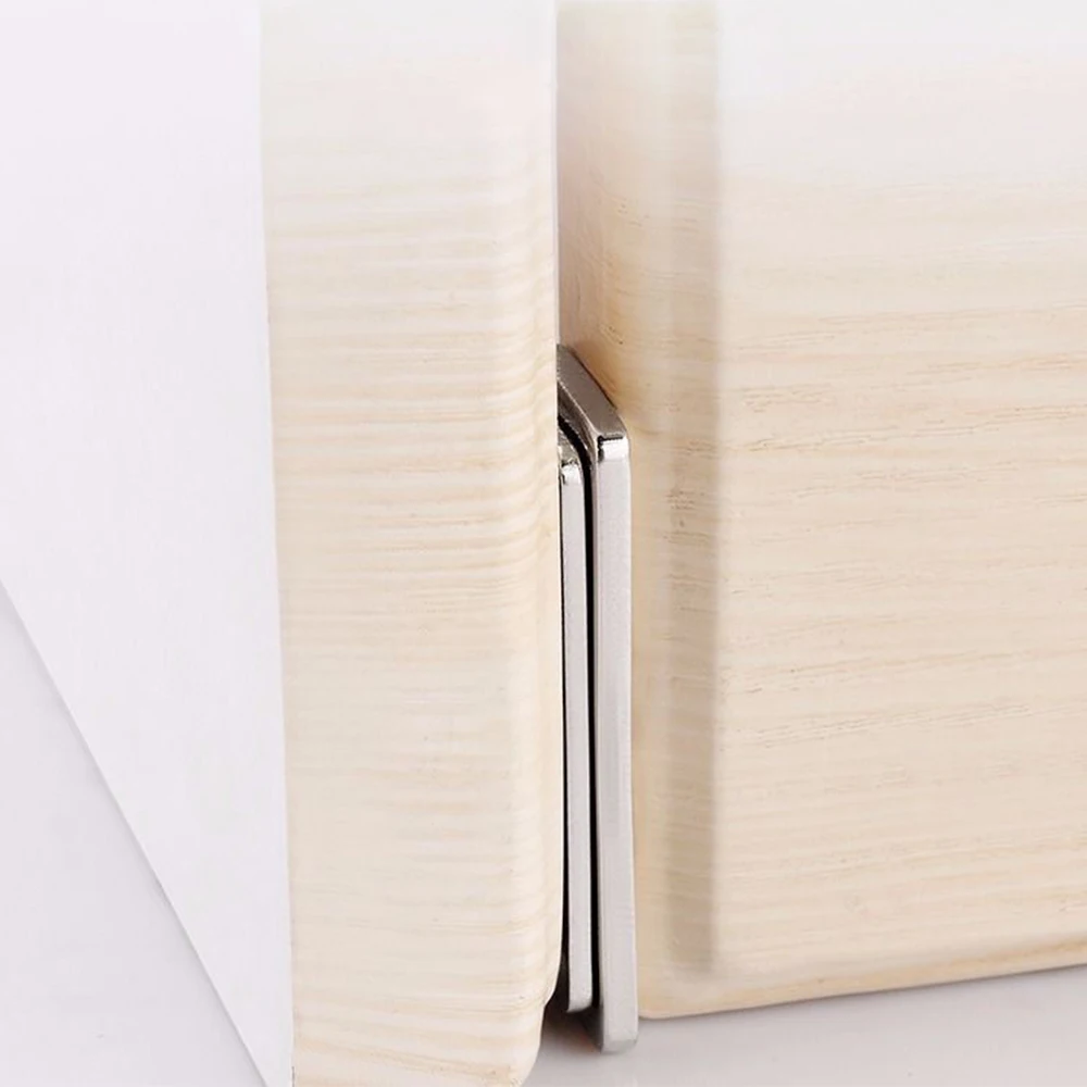 Magnetic Cabinet Catches Ultra Thin Door Strong Magnets Stopper Invisible Adhesive Drawer Magnet Lock for Kitchen Closet Closer