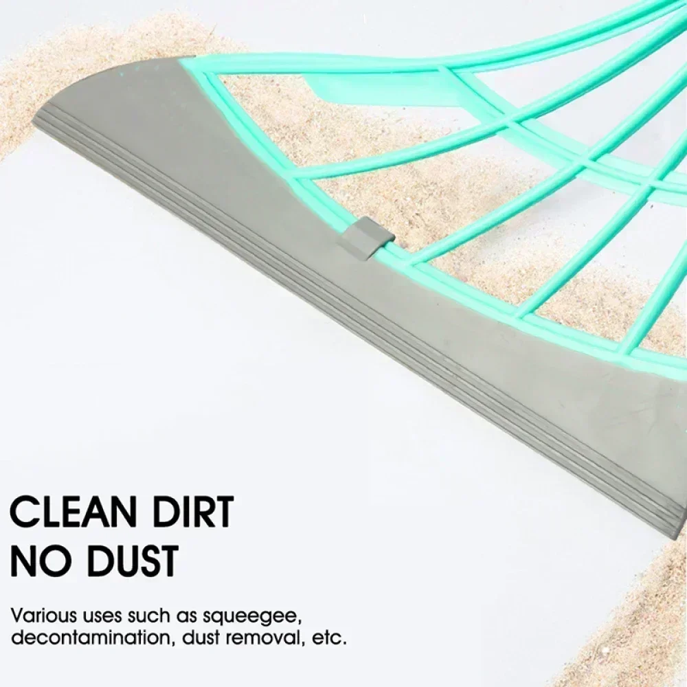 Silicone Magic Rubber Broom Mop Hand Dust Brooms Home Floor Cleaning Squeegee Wiper Toilet Bathroom Mops Witches Tools