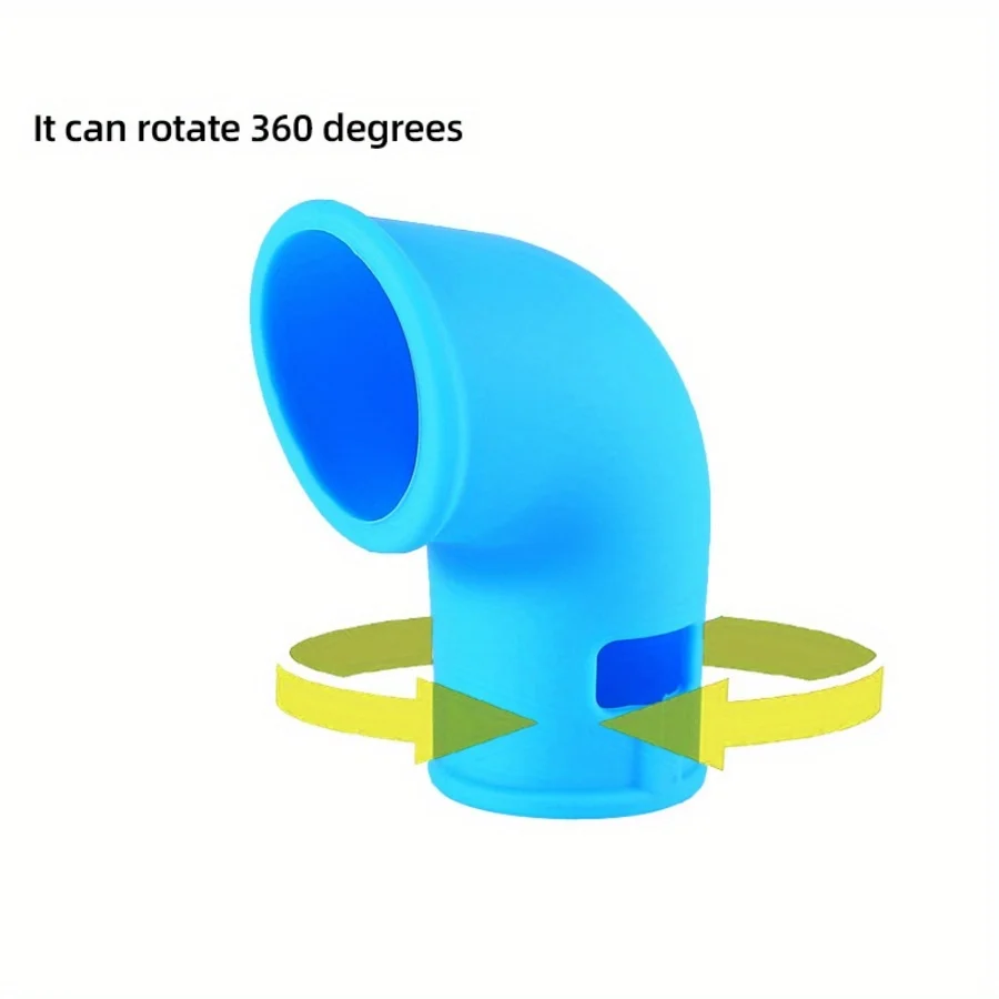 1pc Pressure Cooker Silicone Exhaust Pipe Pressure Cooker Silicone Steam Release Valve Pressure Cooker Exhaust Valve Diverte