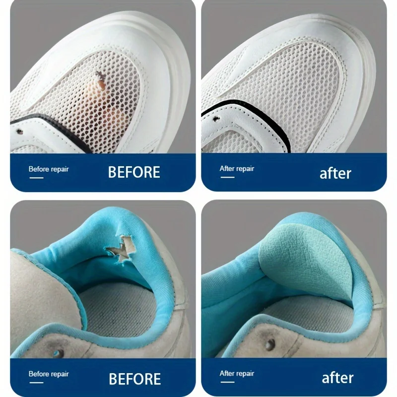 6PCS Sports Shoe Repair Patches, Anti-wear Shoe Patches, Insole Repair Patches, Self-adhesive Patches Inside High Heels