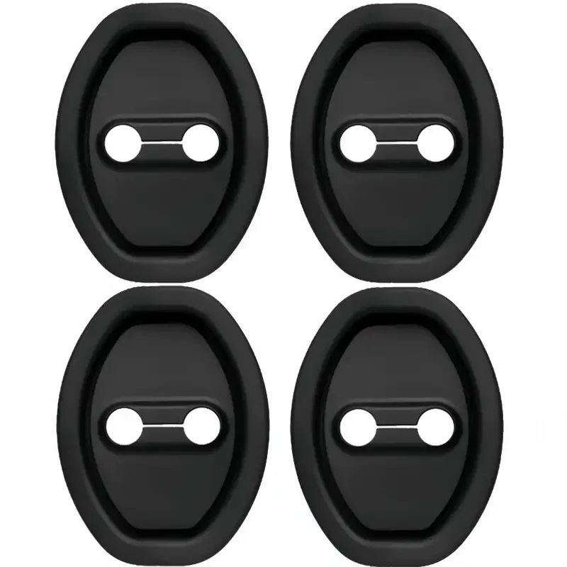4PCS General Motors Door Lock Rubber Sleeve Protective Pad Door Shock Absorption Buffer Anti-collision Paste