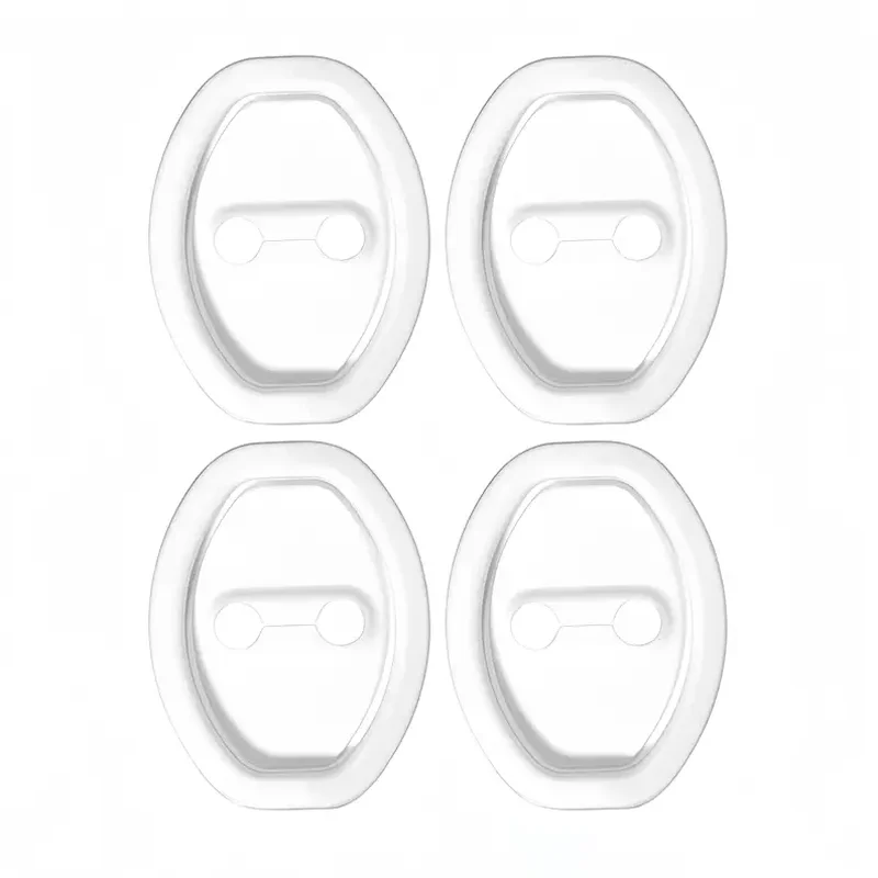 4PCS General Motors Door Lock Rubber Sleeve Protective Pad Door Shock Absorption Buffer Anti-collision Paste