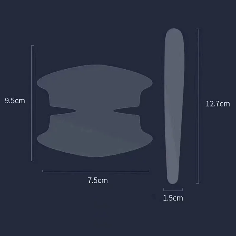 8PCS Door Handle Sticker, Scratch-Proof Car Door Protective Sticker, Door Bowl Protective Film