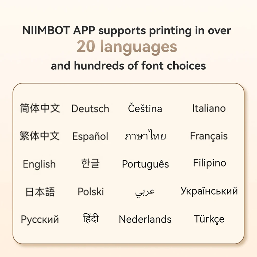 Niimbot Waterproof Anti-Oil Printing Label Paper Scratch-Resistant Tape Sticker for D11 D110 D101 H1S Mini Thermal Label Printer
