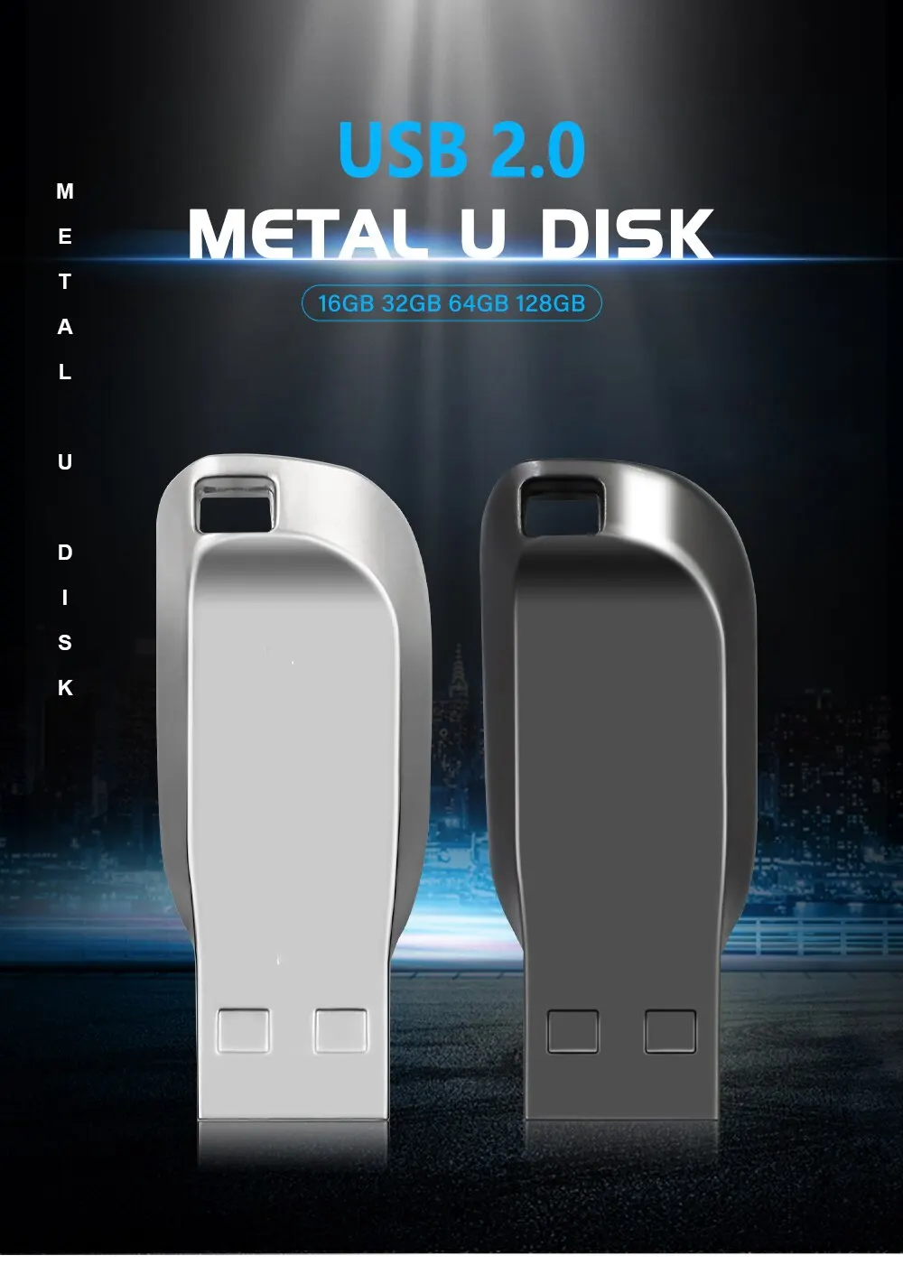 NEW USB Flash Drive 2.0 High Speed 128GB 64GB 32GB 16GB 8GB Cle USB 2.0 Flash Pendrive 64GB 128GB Metal 2.0 Stick Pen Drive