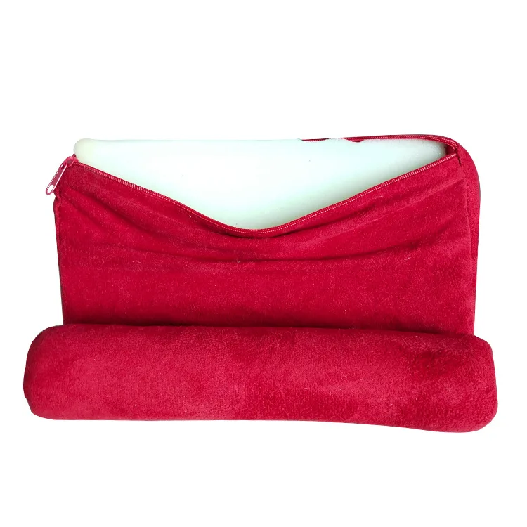 Multifunctional Tablet Pillow Stand Phone Holder Ergonomic Triangular Bed Cushion Soft Suede Rest Pad for iPad E-reader