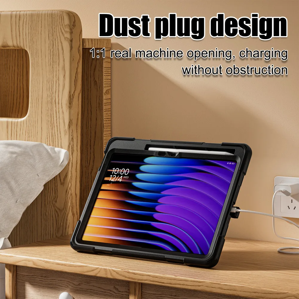 Heavy Duty Shockproof Case For Xiaomi Pad 8/8 Pro MiPad 8 11.2" Tablet Cover For Xiaomi Pad 7/7 Pro Mipad7 POCO Pad X1 11.2 Case