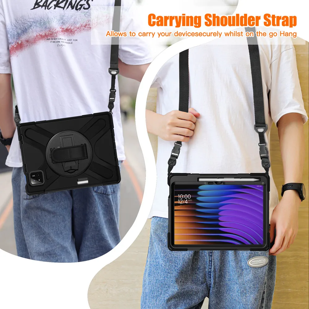 Heavy Duty Shockproof Case For Xiaomi Pad 8/8 Pro MiPad 8 11.2" Tablet Cover For Xiaomi Pad 7/7 Pro Mipad7 POCO Pad X1 11.2 Case