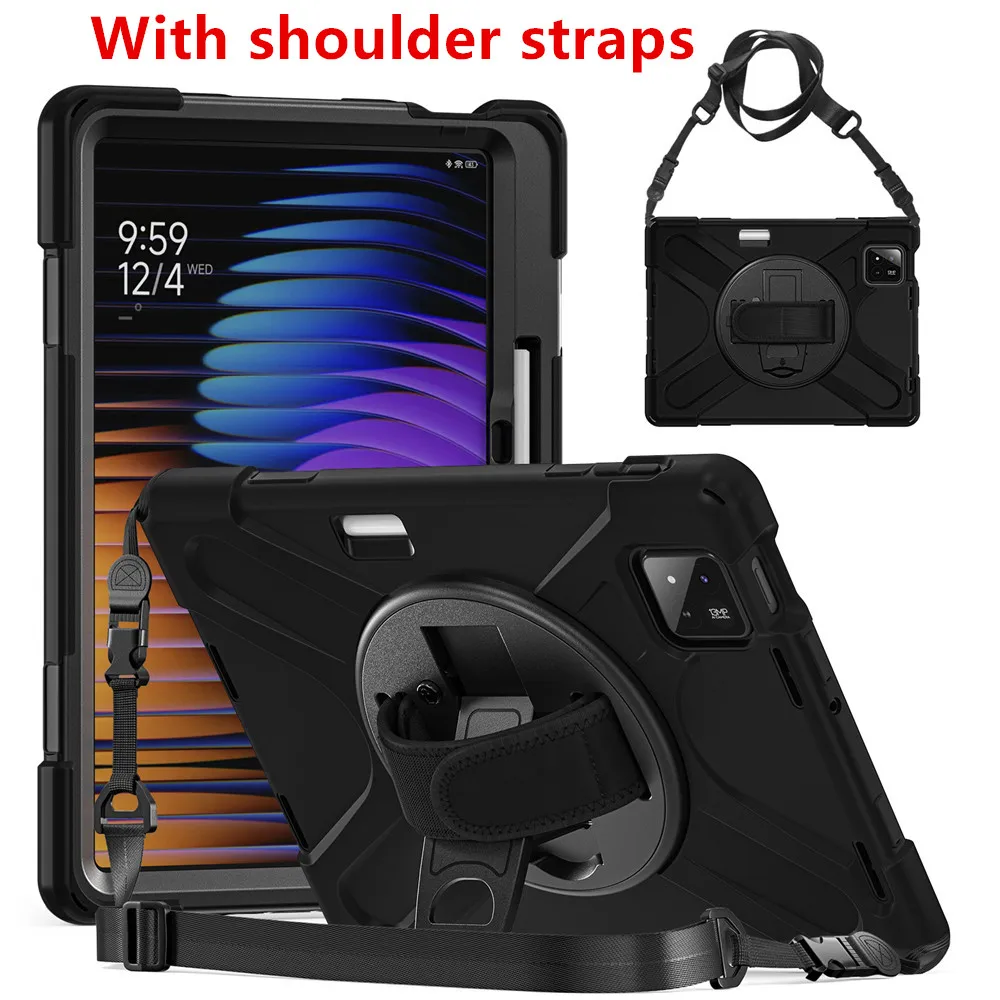 Heavy Duty Shockproof Case For Xiaomi Pad 8/8 Pro MiPad 8 11.2" Tablet Cover For Xiaomi Pad 7/7 Pro Mipad7 POCO Pad X1 11.2 Case
