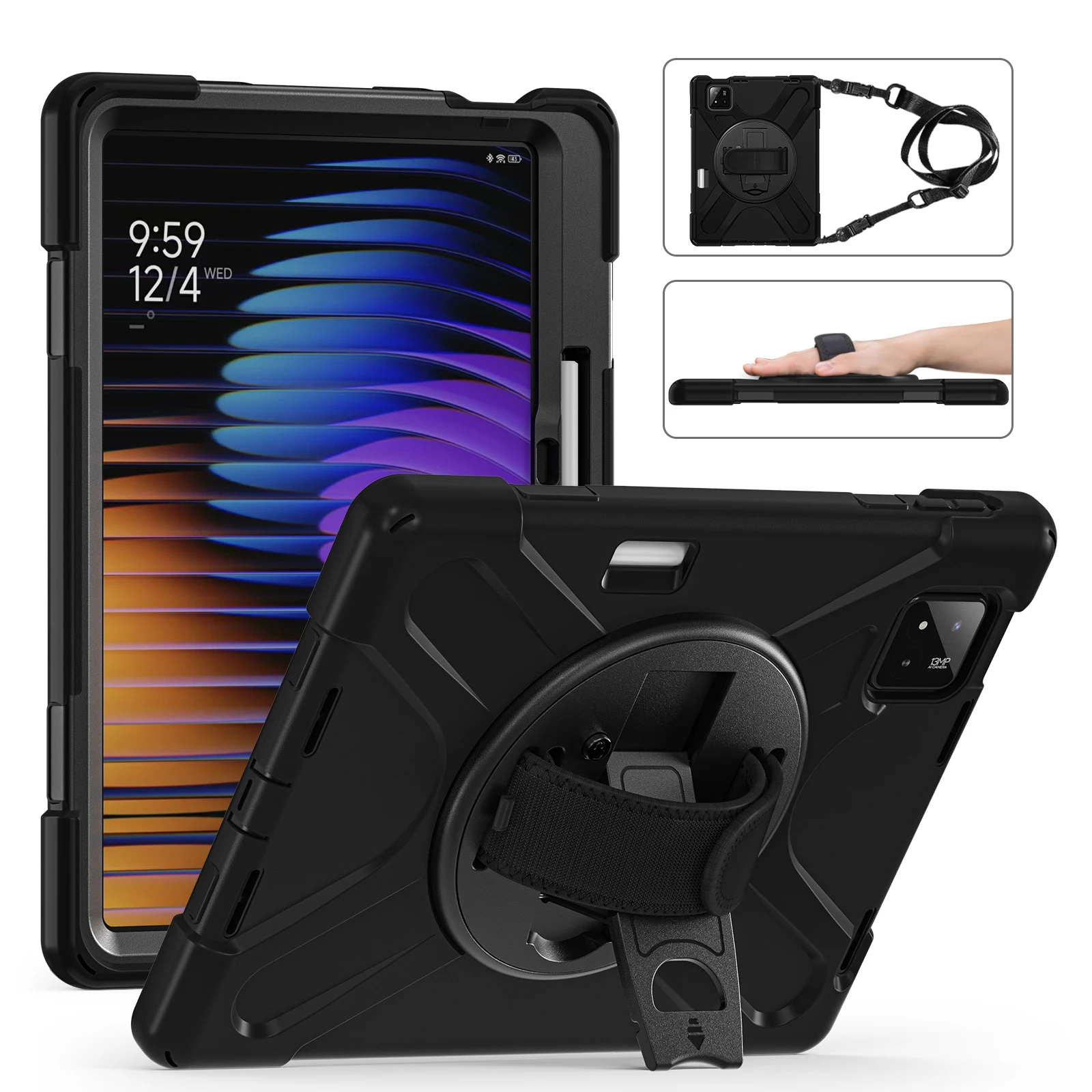 Heavy Duty Shockproof Case For Xiaomi Pad 8/8 Pro MiPad 8 11.2" Tablet Cover For Xiaomi Pad 7/7 Pro Mipad7 POCO Pad X1 11.2 Case
