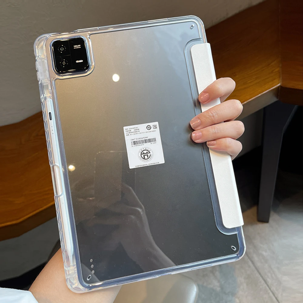 For Xiaomi Pad 6 Case Mi Pad 5 11 Inch MiPad 5 6 Pro 11 Inch Transparent Case For Mi Pad 7 7 Pro 11.2 In Case TPU Protective Cov