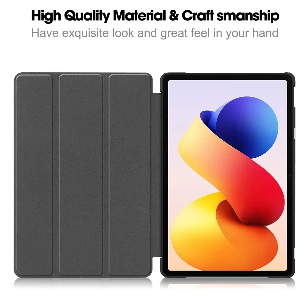 For Redmi Pad 2 Pro 12.1 2025 Case Folding Filp Leather Stand Smart Tablet Cover For Xiaomi Redmi Pad 2Pro 12.1 inch 2025 funda