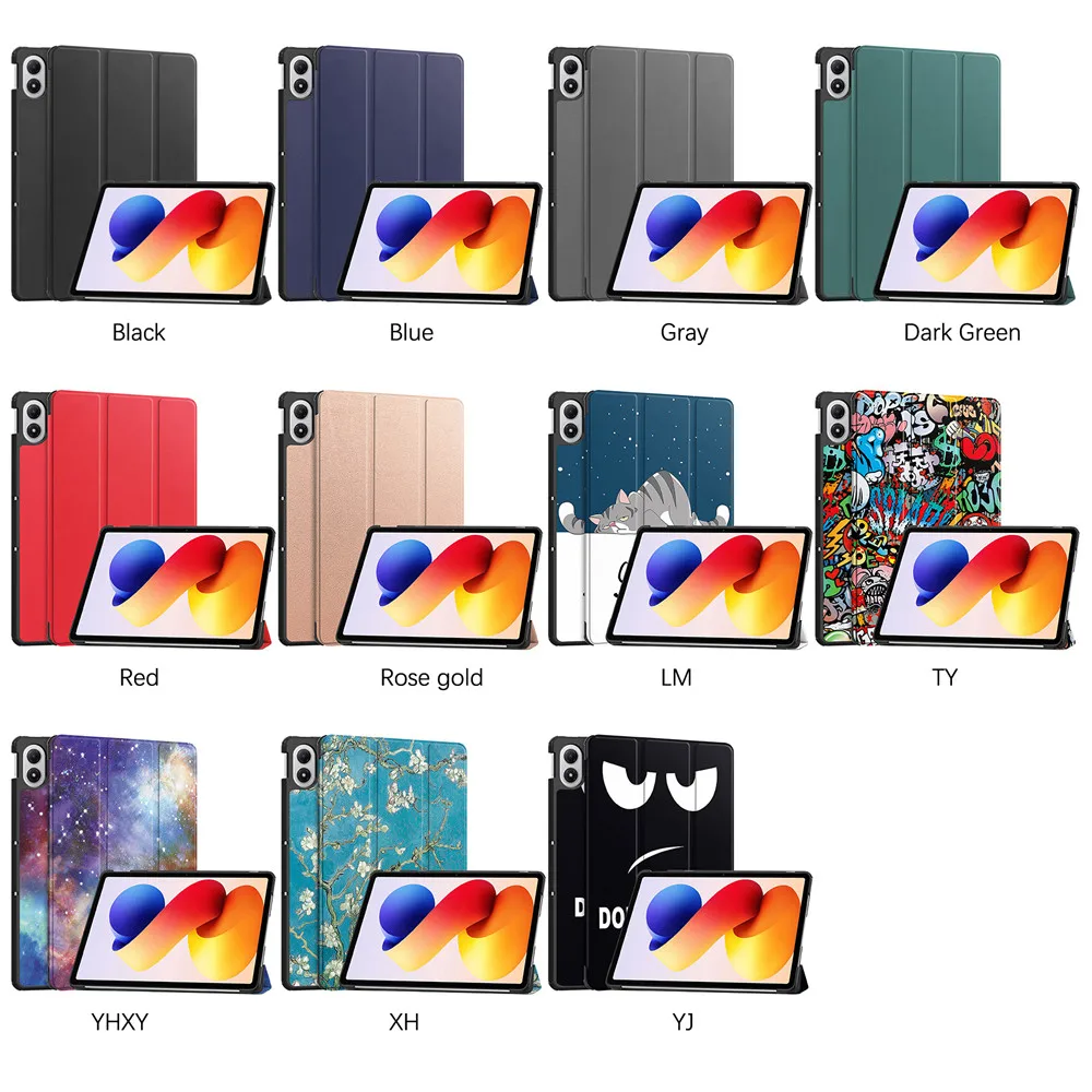 For Redmi Pad 2 Pro 12.1 2025 Case Folding Filp Leather Stand Smart Tablet Cover For Xiaomi Redmi Pad 2Pro 12.1 inch 2025 funda