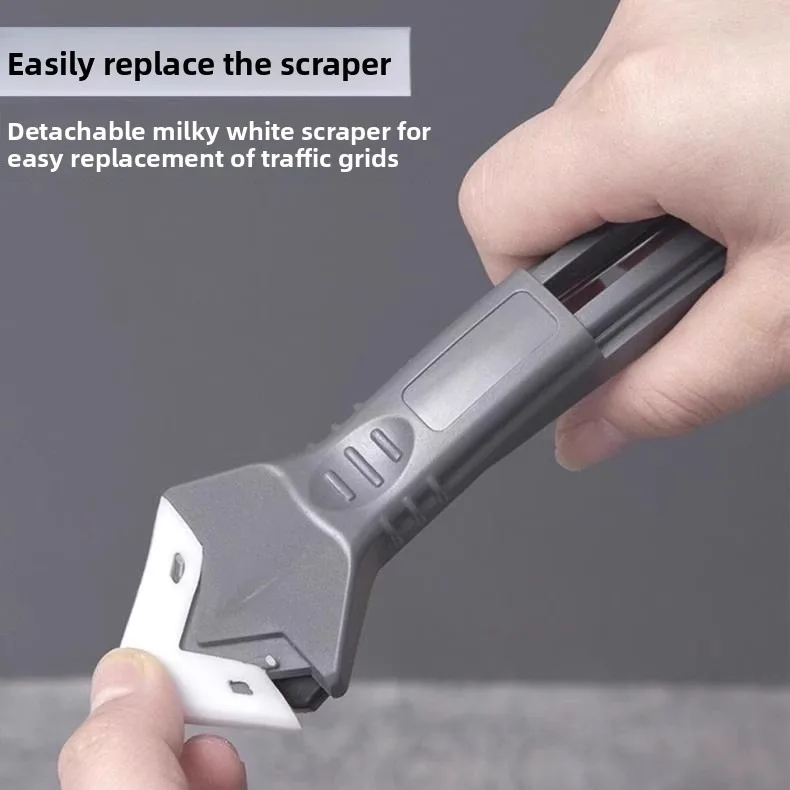 Silicone Scraper Squeegee Glue Remover Knife Caulking Angle Beauty Crack Trowel Tool Grout Scraper Kit 5in1 Multifunctional Home