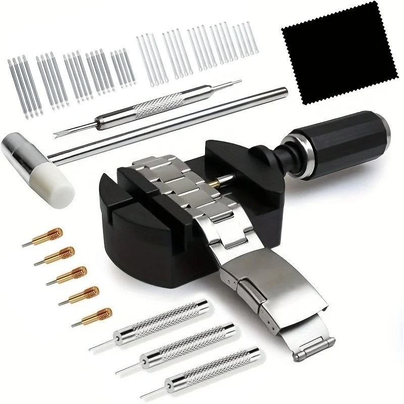 Watch Link Removal Tool Kit, Watch Band Tool Strap Chain Pin Remover Repair Tool Kit For Watch Band Strap Adjustment, Watc