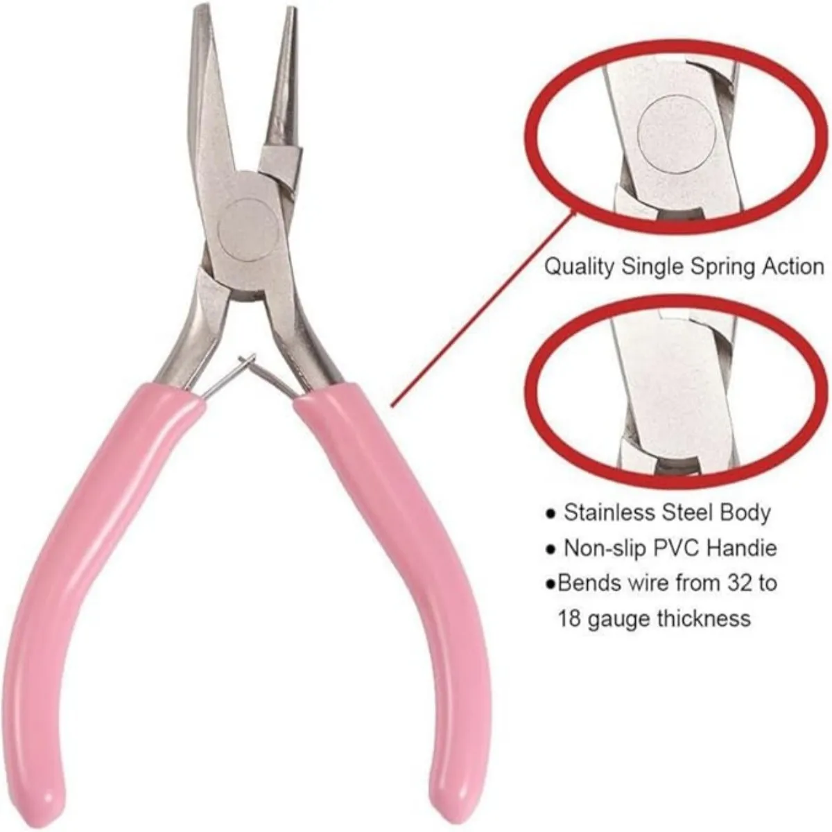 Professional Jewelry Pliers Beading Pliers Jewelry Repair Pliers Wire Wrapping Tool Craft Supplies for Jewelry Making