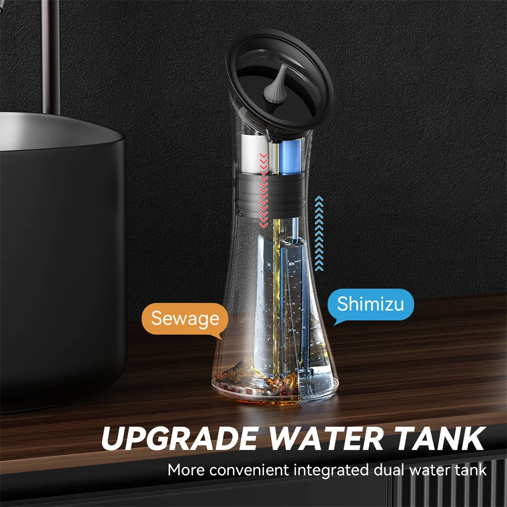 Electric Ear Wax Removal System Water Powered Ear Cleaning Tool with Irrigation Flusher 3 Pressure Settings Safe & Effective