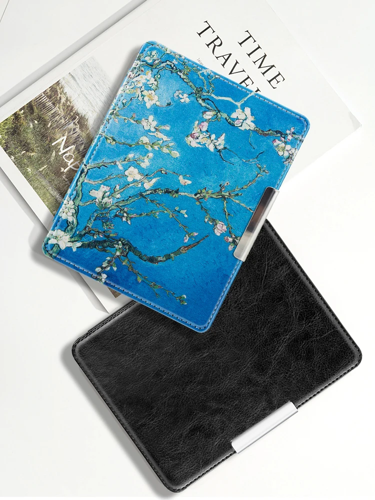 For Kobo Aura N514 Smart Cover 6 Inch Leather Case Screen Protector Capa Ereader Auto Sleep Wake Up Magnetic Ebook Hoesje Funda