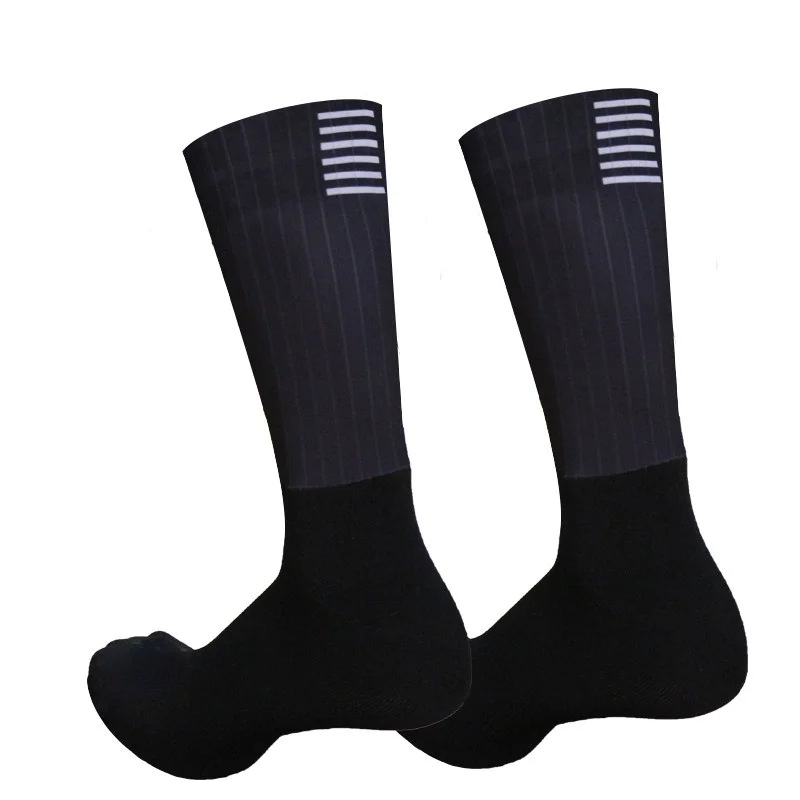 2026 Silicone New Pro Team Slip Aero Cycling Socks Anti Road Bike Socks Men Sport Calcetines Ciclismo