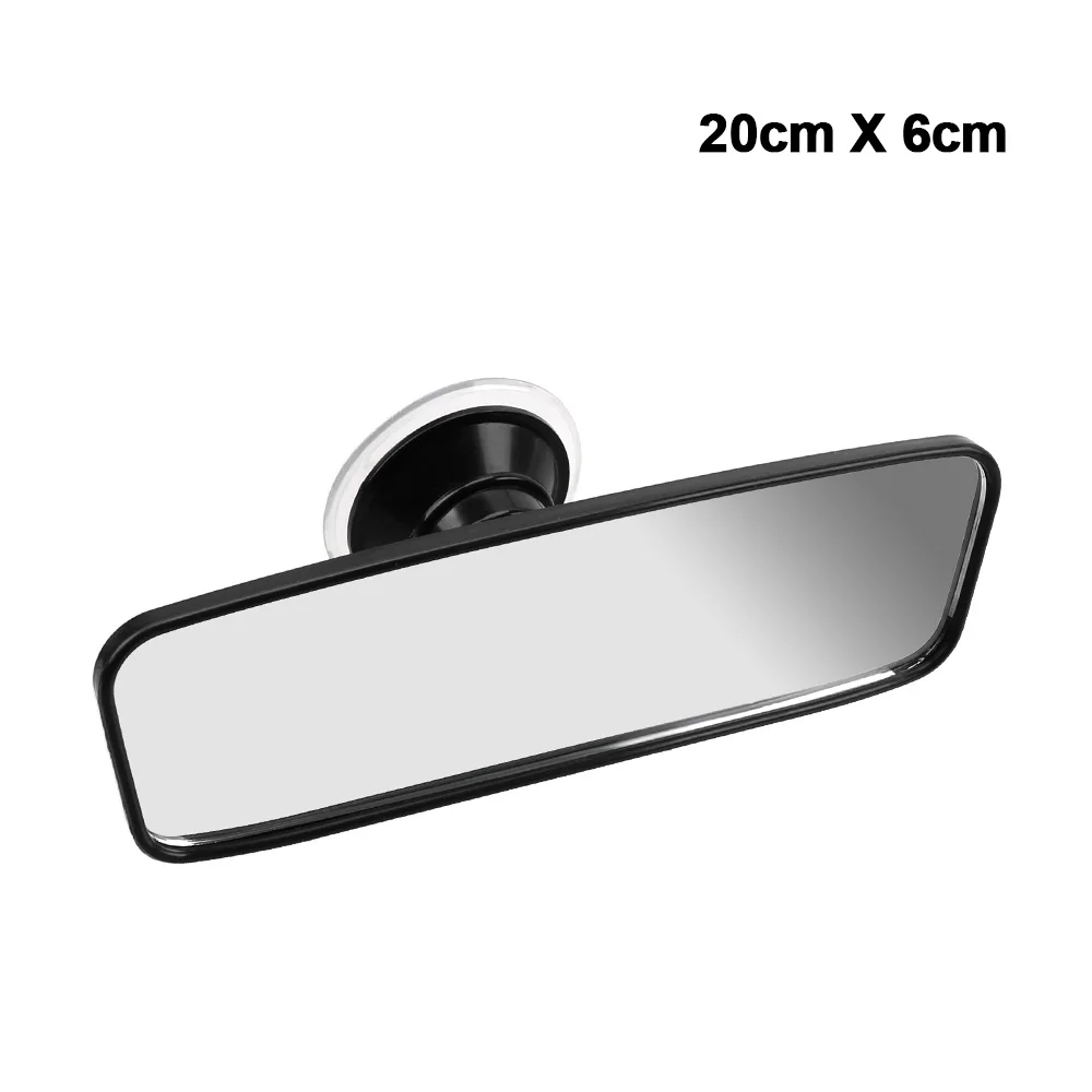 Interior Rear View Mirror 360° Rotates Car Rear Mirror Wide-angle Rearview Mirror Adjustable Suction Cup Car-styling Universal