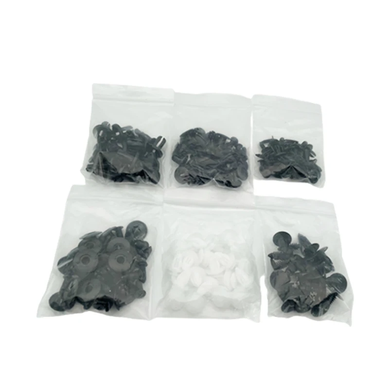 Auto Fastener Clip Mixed Car Body Push Retainer Pin Rivet Bumper Door Trim Panel Fastener Kit Car Clip 100/50 Box /Bag packaging