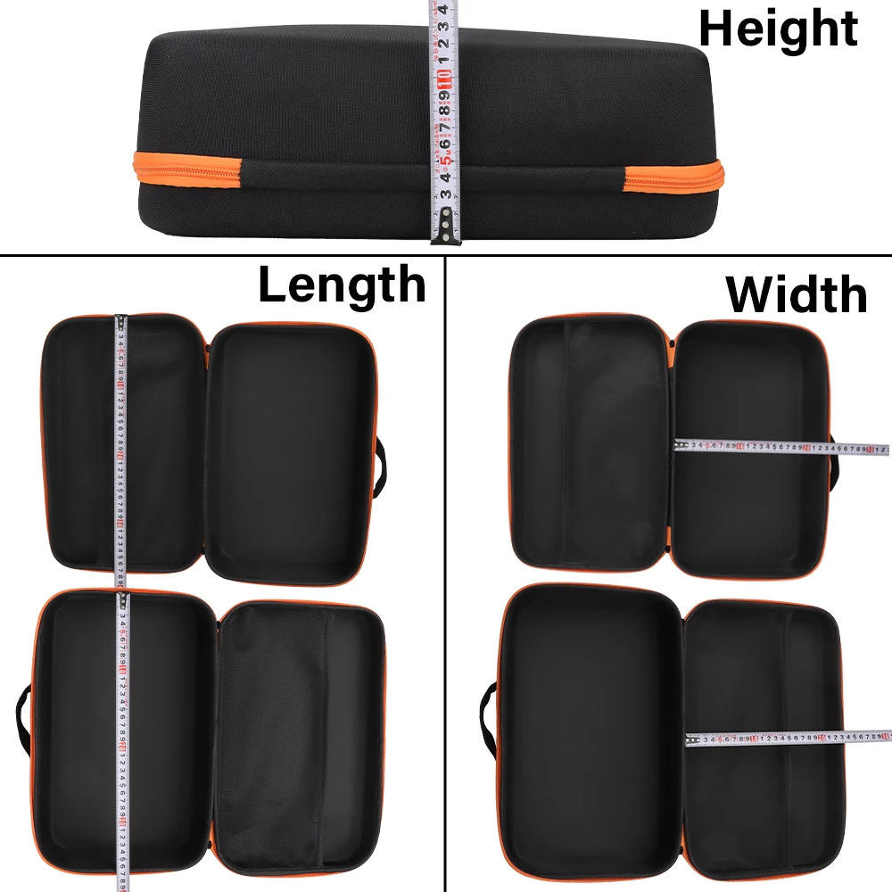 HILDA Large Capacity Tools Bag 3-size Available With Red Edges Tools Waterproof Tool Bags Electrician Hardware Tools Bag