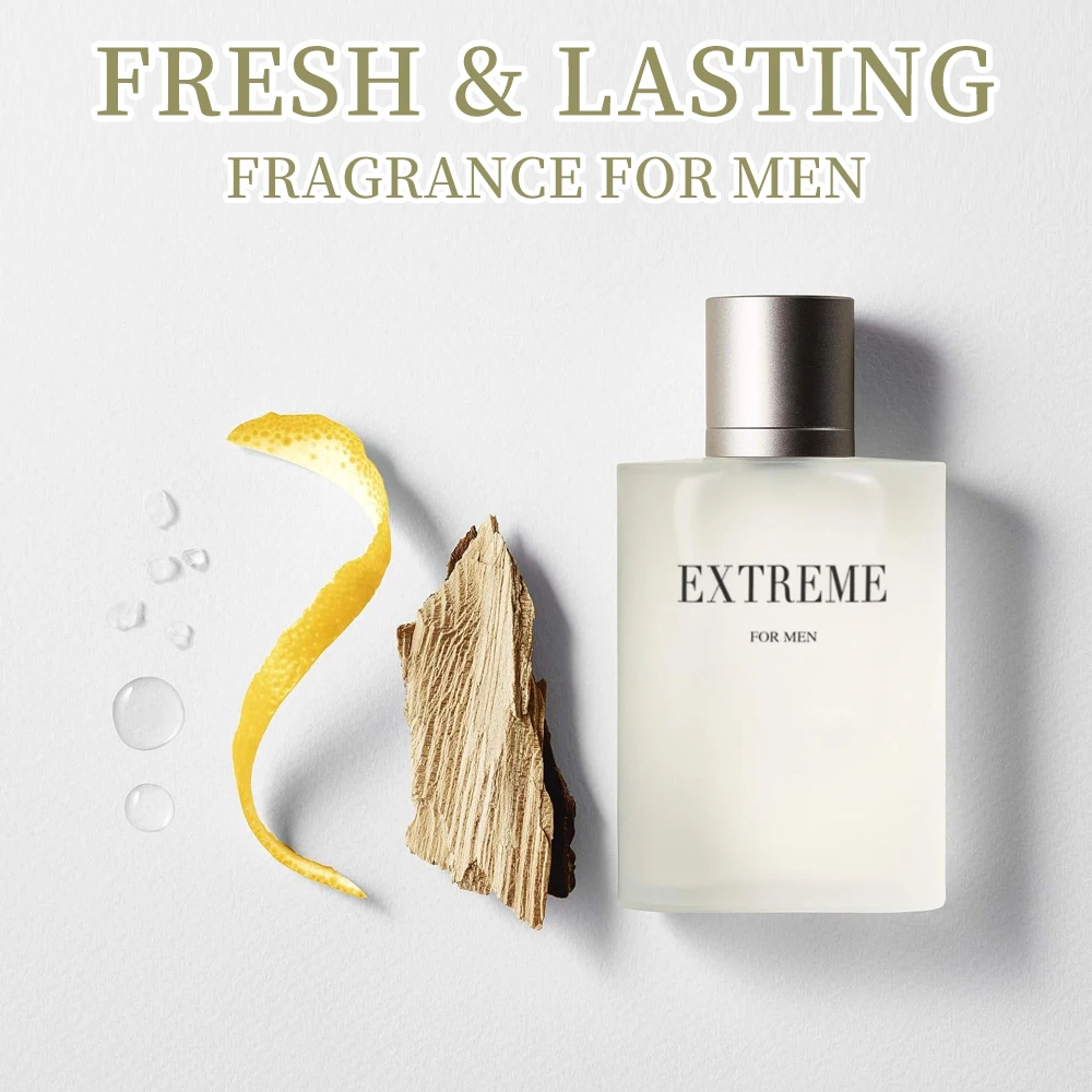 EXTREME Men's EDP 3.4 Ounce (Pack of 1) Eau de Parfum for Men Men's Fragrance Long Lasting Perfume for Men