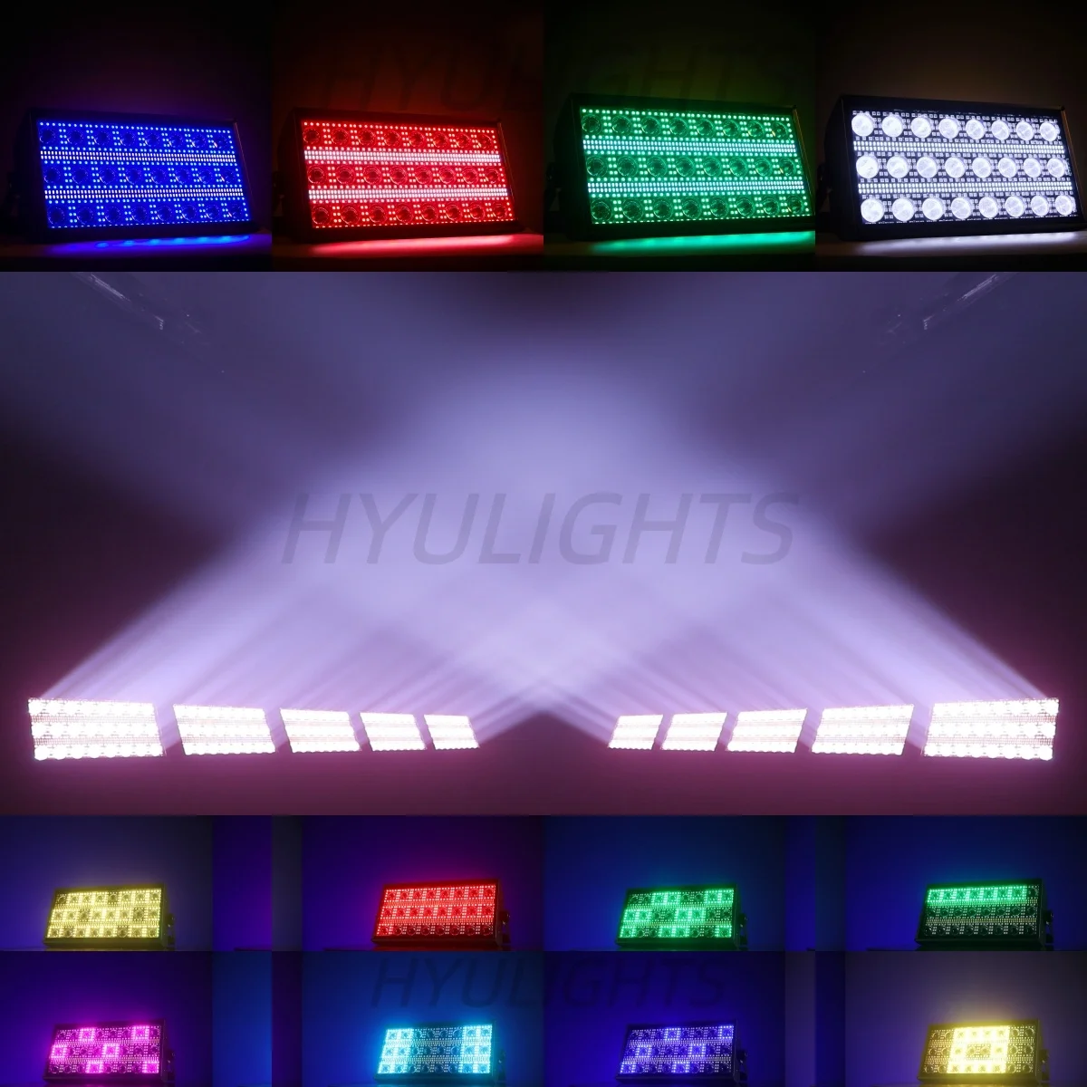 300W LED Beam&Strobe Light RGBW 4in1 Warm White Stage Wash Beam Lights DMX DJ Disco Party Show Horse